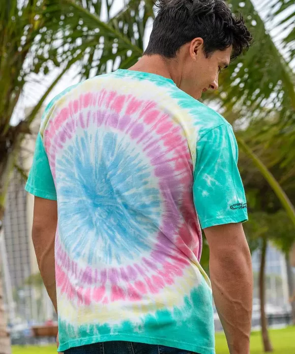 T-Shirts>Crazy Shirts Grateful Dead Endless Summer - Tie Dye Short Sleeve Crewneck T-Shirt